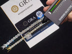 Bracelet tennis en Or massif 10k 4mm Moissanite VVS1 KC.LUXURY