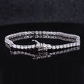 Bracelet tennis en Or blanc et Or massif 10k en Diamant de laboratoire VVS1 KC.LUXURY