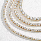 Bracelets tennis en Or massif 18k avec Diamant de laboratoire VVS1 KC.LUXURY
