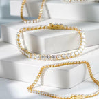 Bracelets tennis en Or massif 14k avec Diamant de laboratoire VVS1 KC.LUXURY