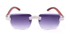 Lunettes de soleil full Moissanite VVS KC.LUXURY