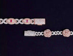 Bracelet Rose Infinie en Moissanite VVS1 KC.LUXURY