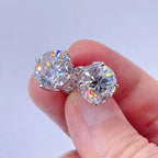 Boucles d’oreilles en argent certifié, VVS KC.LUXURY