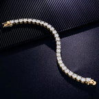 Bracelets tennis en Or massif 14k en Moissanite VVS1 KC.LUXURY