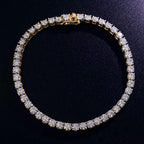 Bracelets tennis en Or massif 14k en Moissanite VVS1 KC.LUXURY