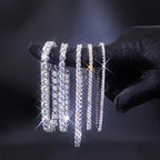 Bracelets tennis en Or massif 14k en Moissanite VVS1 KC.LUXURY
