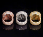 Bague Big Pinky en argent pour homme en Moissanite VVS KC.LUXURY